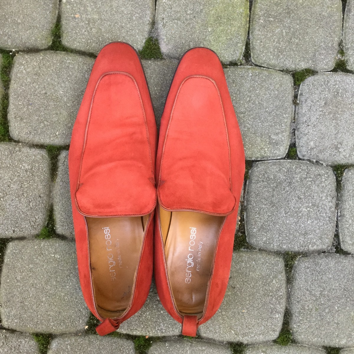 Sergio Rossi - Suede loafers.Like Dolce & Gabbana, Versace or Gucci - 4