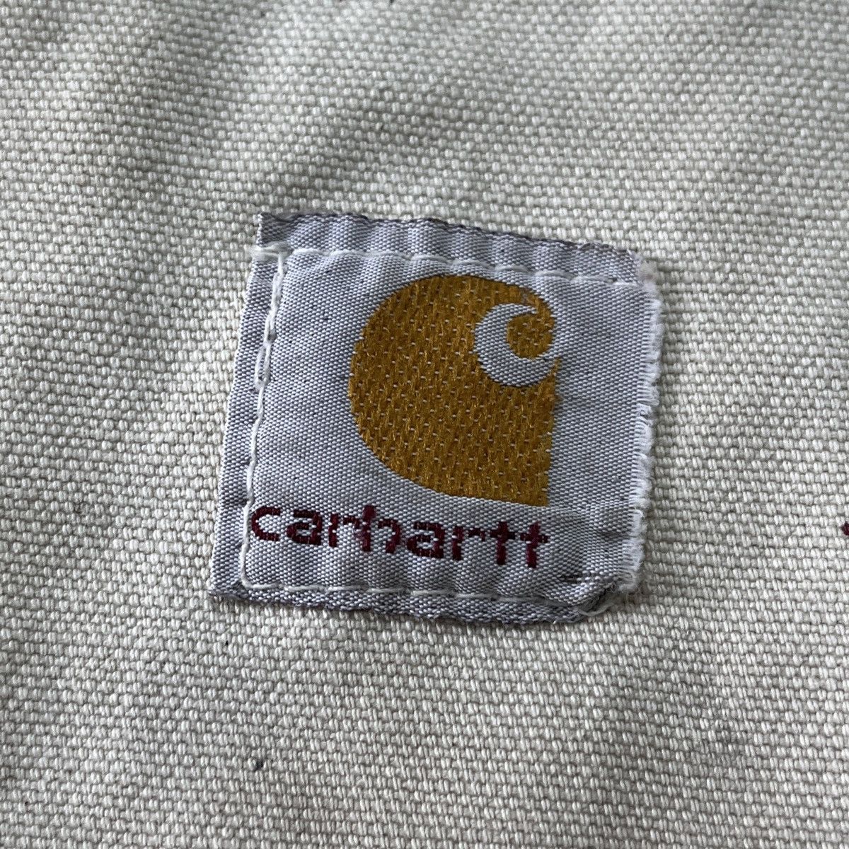 Distressed Vintage Carhartt Worker Vest Ripped Made In USA - 6