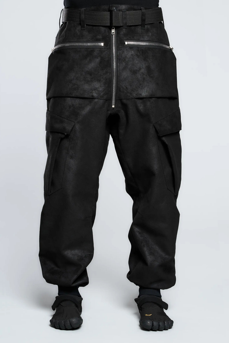 P38-TO Scrim Laced Ultra-Microfiber Cargo Pant Black Gen. 1.1 - 1