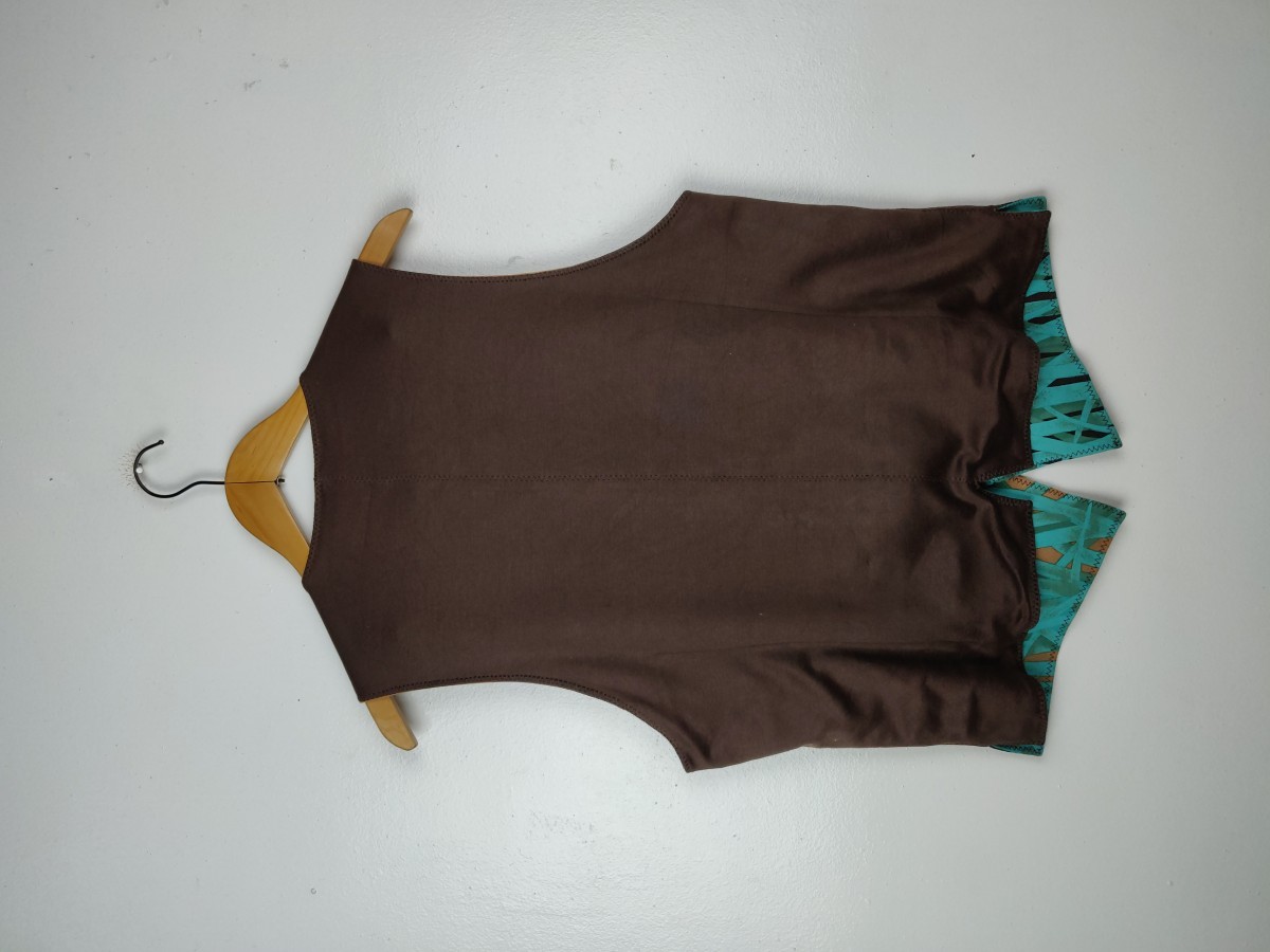 Art - Reversible Nature/Tiger Vest Jacket Outerwear - 12