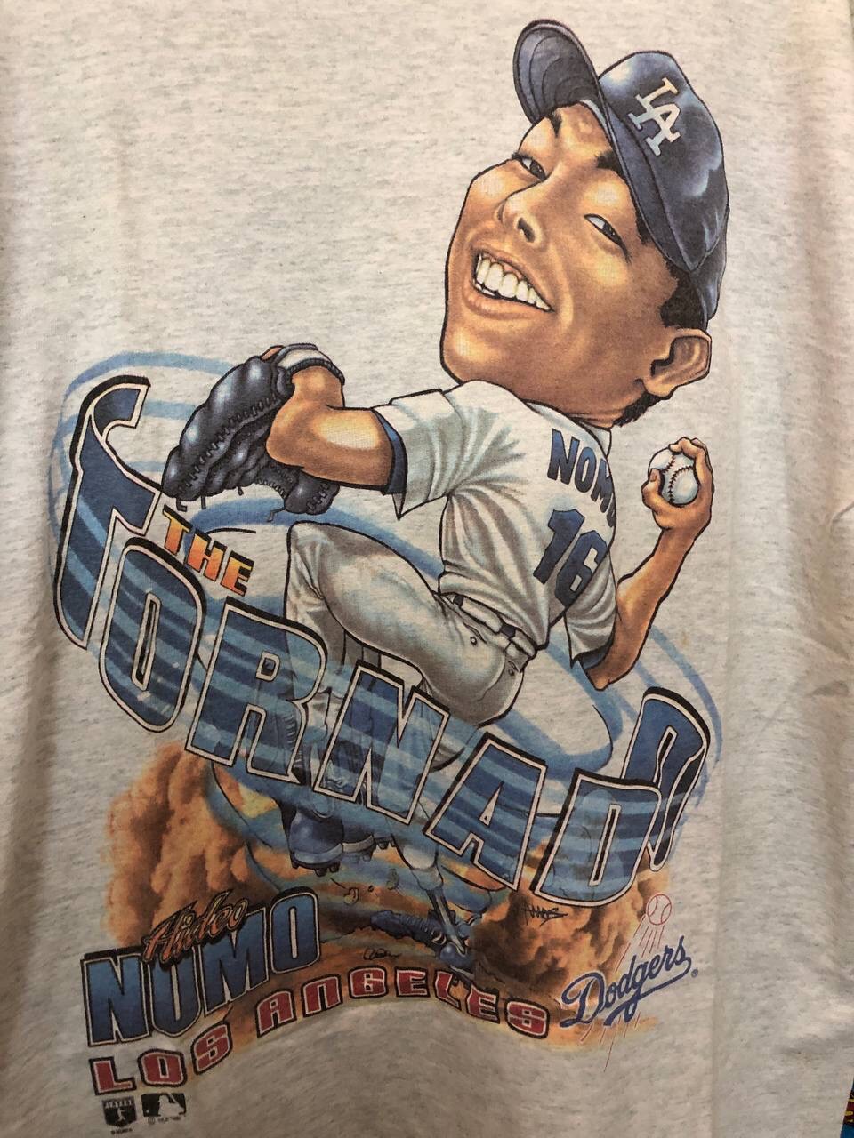 Vintage - Vintage Hideo Nomo The Ornado Los Angeles Dodgers T-Shirt - 2