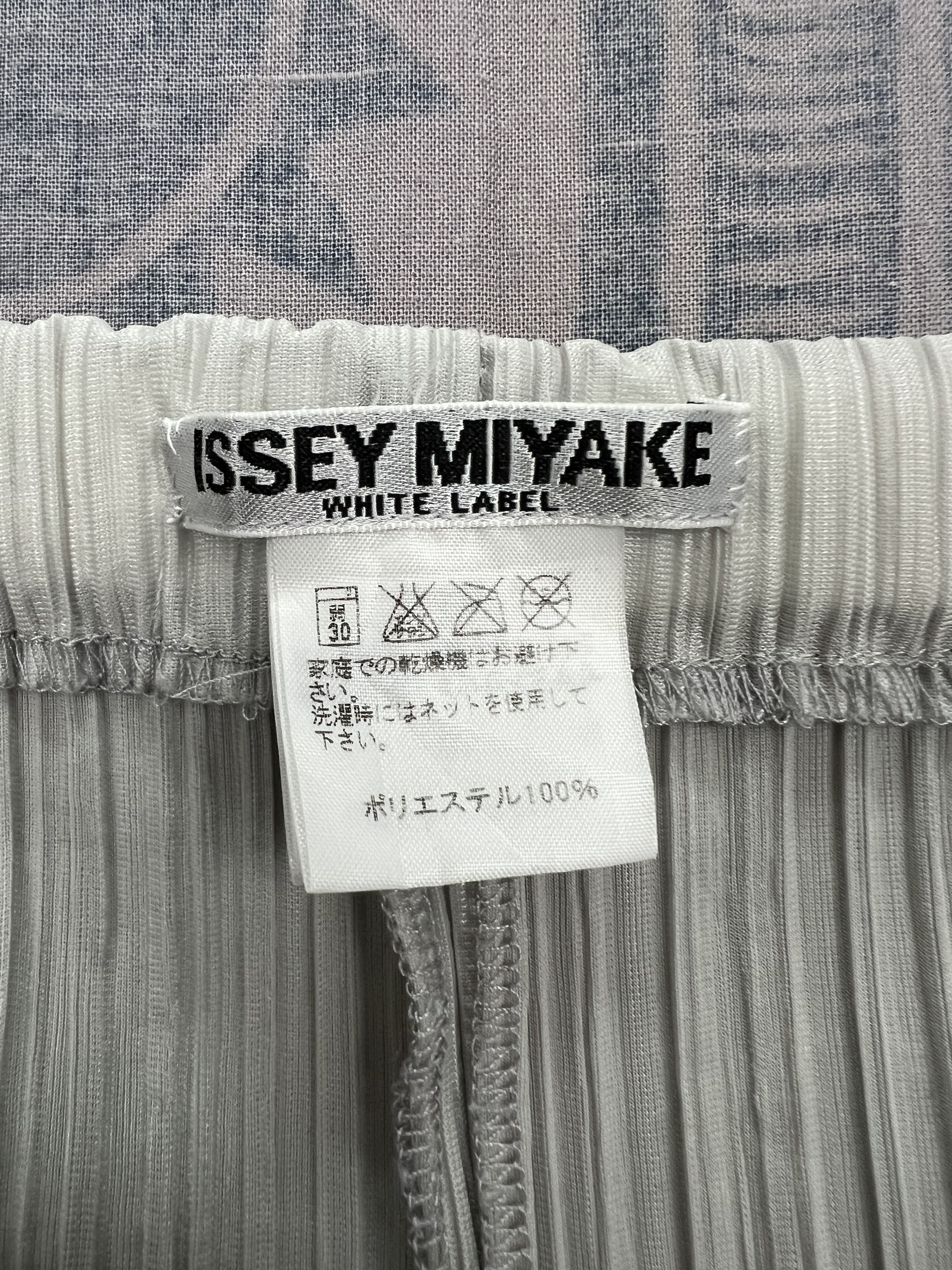 Issey Miyake White Label Pleated Pant - 7