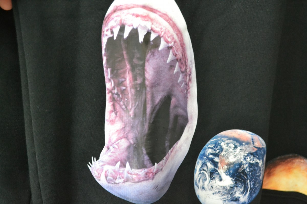 Sterling Ruby Shark Space Sweatshirt - 4