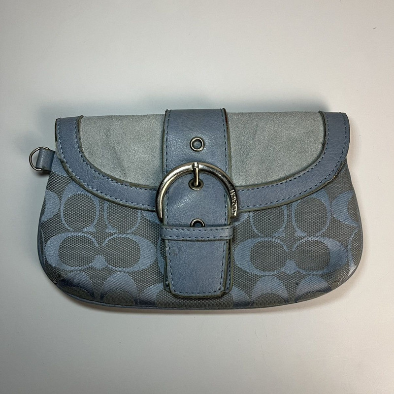 Coach Soho Small Flap Wristlet Bag - 1