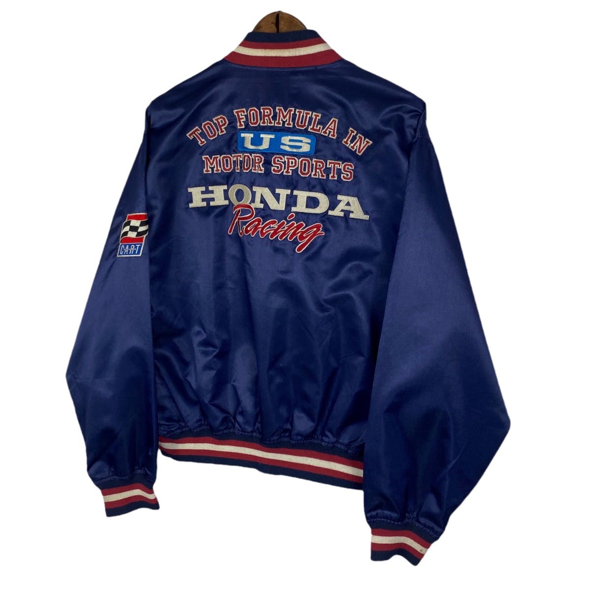 Vintage Honda Racing Team Snap Button Jacket - 6