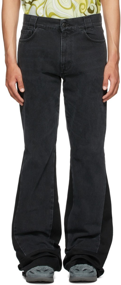 Flared Workwear Jeans - 6