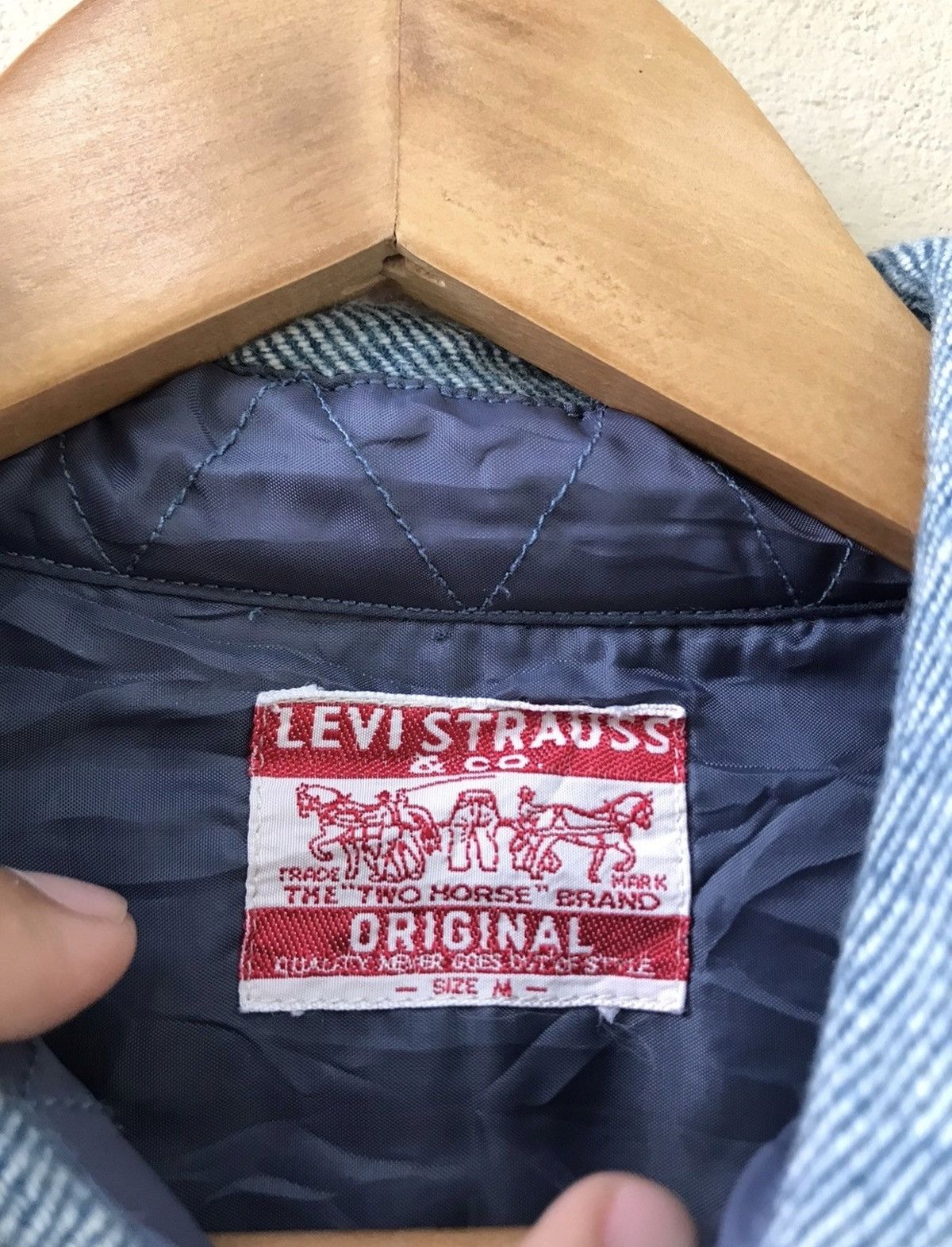 Vintage Levis Button Up Jacket - 3
