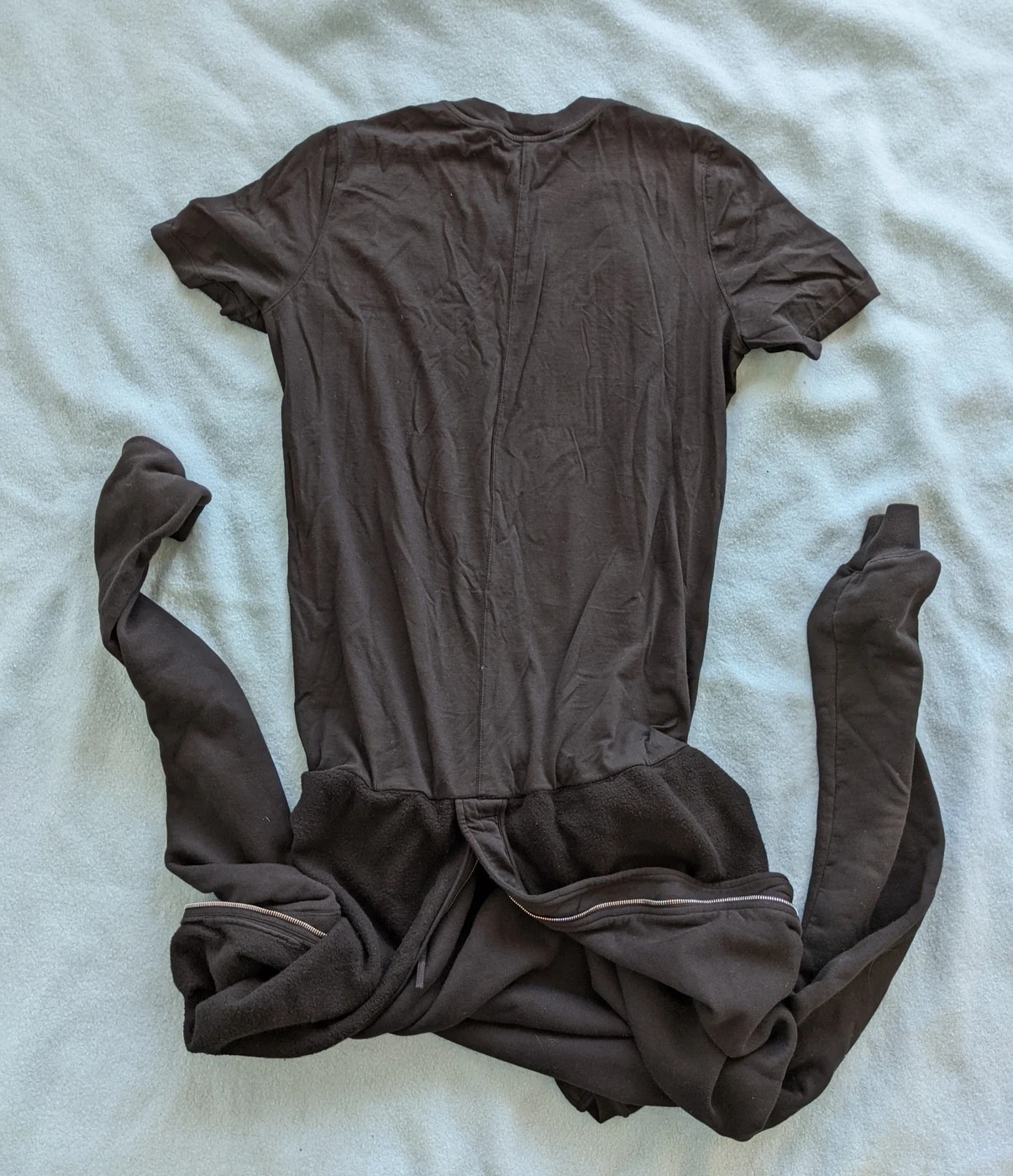 Banana back zip sweatshirt (level t-shirt inside) - 6