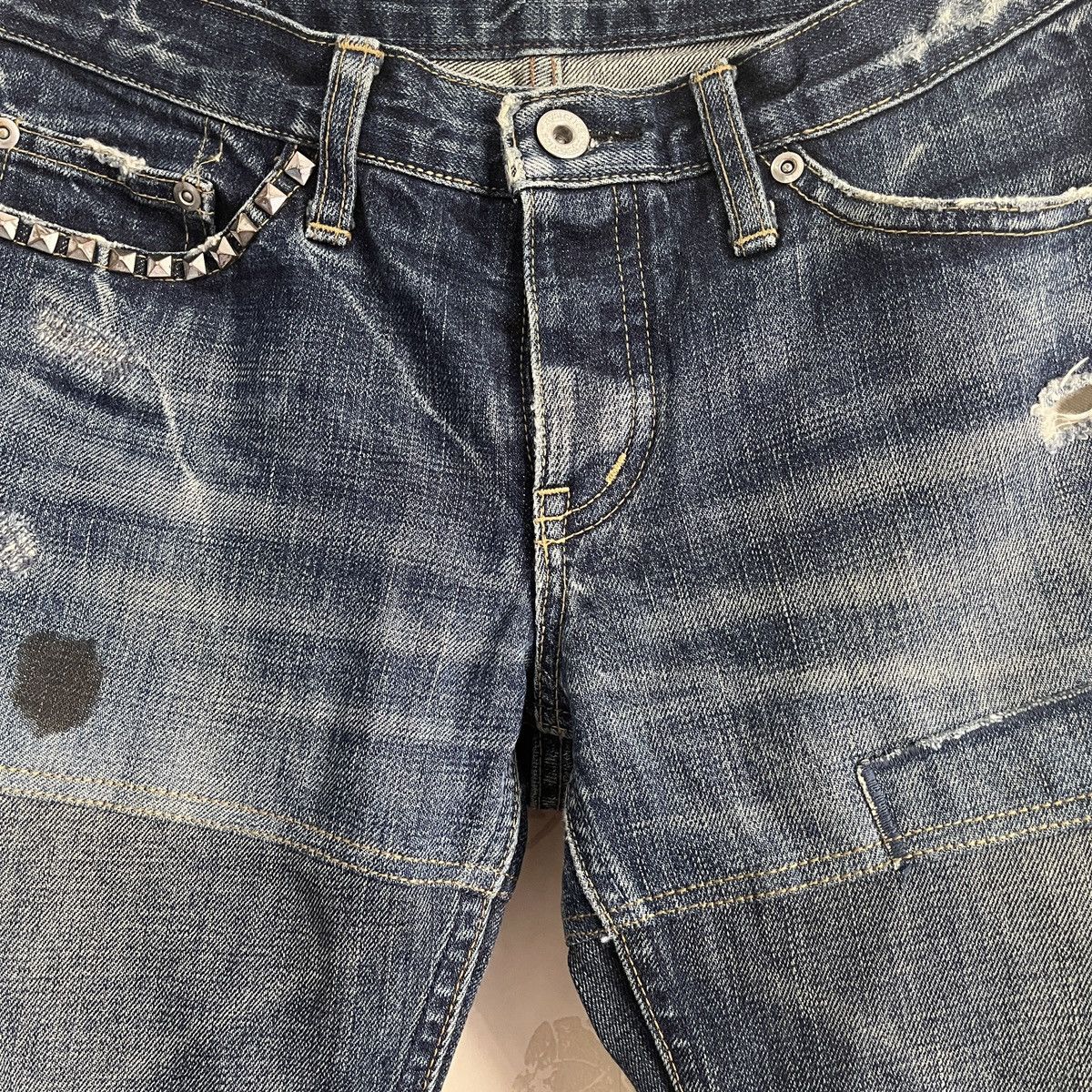 Archival Clothing - Vintage Hysteric Glamour Buttons Denim Jeans - 3