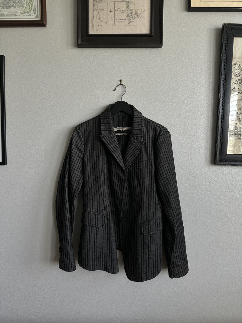 Uma wang striped blazer - 1