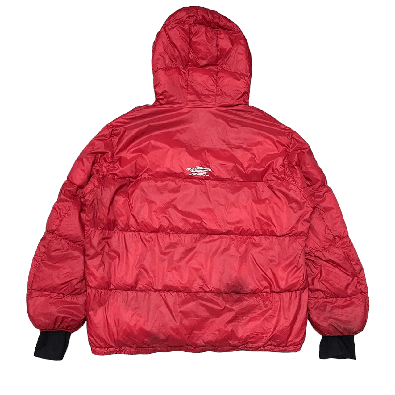 Undercover GU Padded Puffer Jacket Red XL - 16