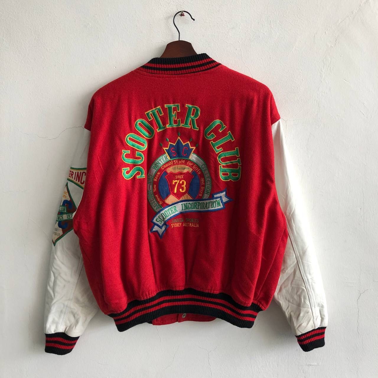 Vintage 90’s Scooter Club Joshua Berger Jacket - 1