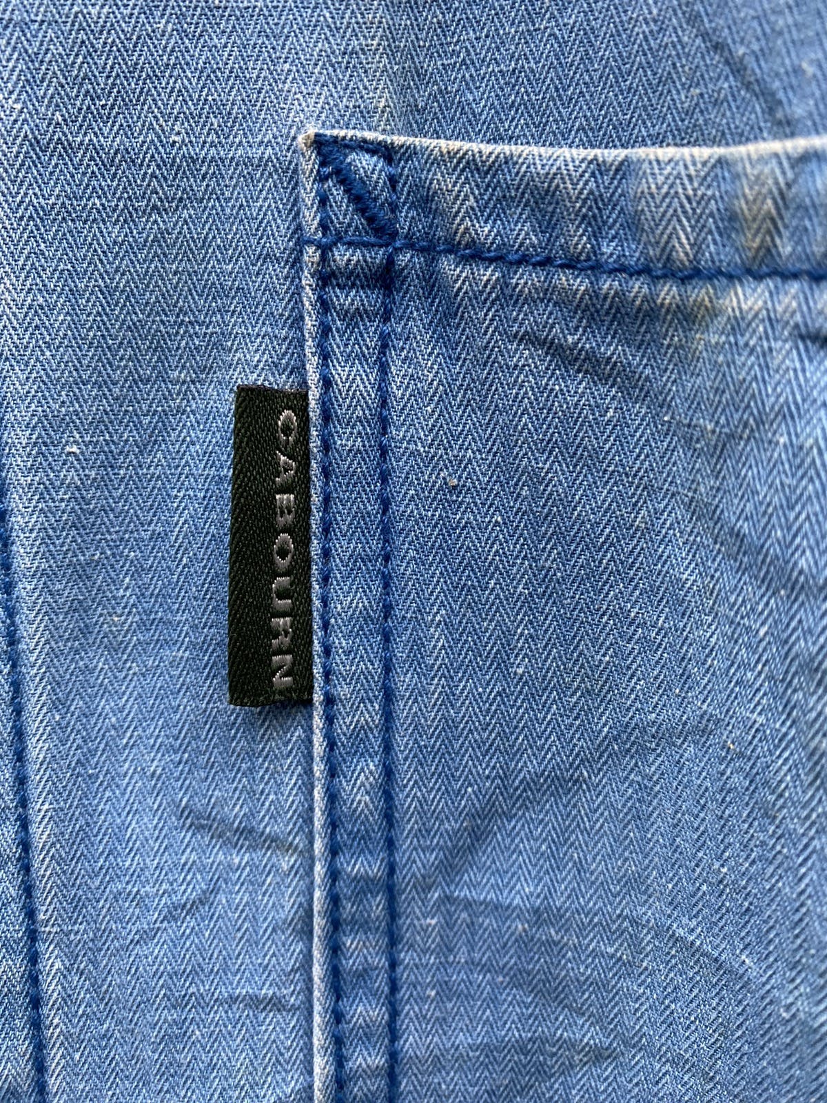 Nigel Cabourn jeans Multipocket Blue Jackets - 4