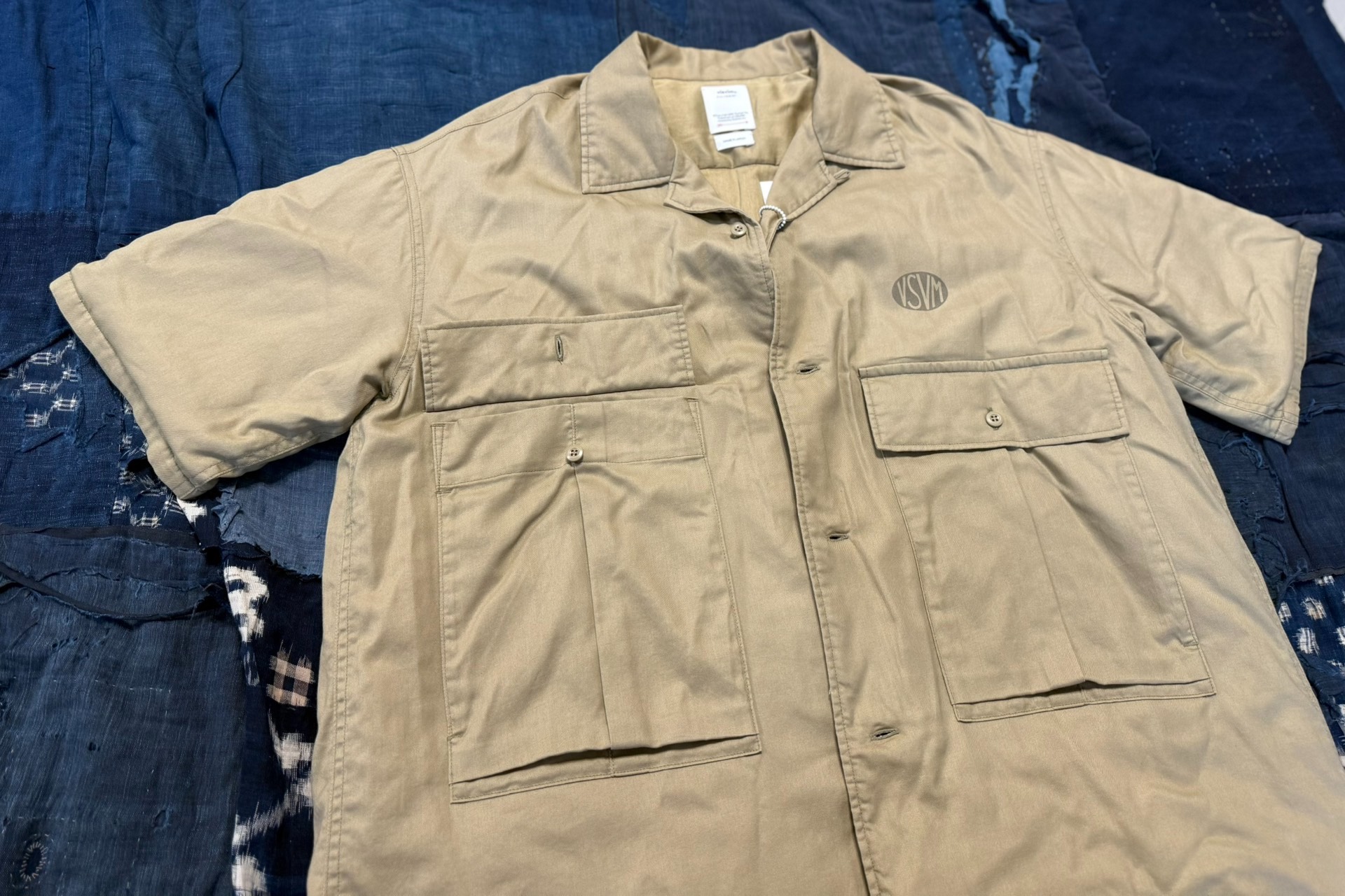 VISVIM 24SS CORNET DOWN SHIRT S/S Down Short Sleeve Shirt - 7