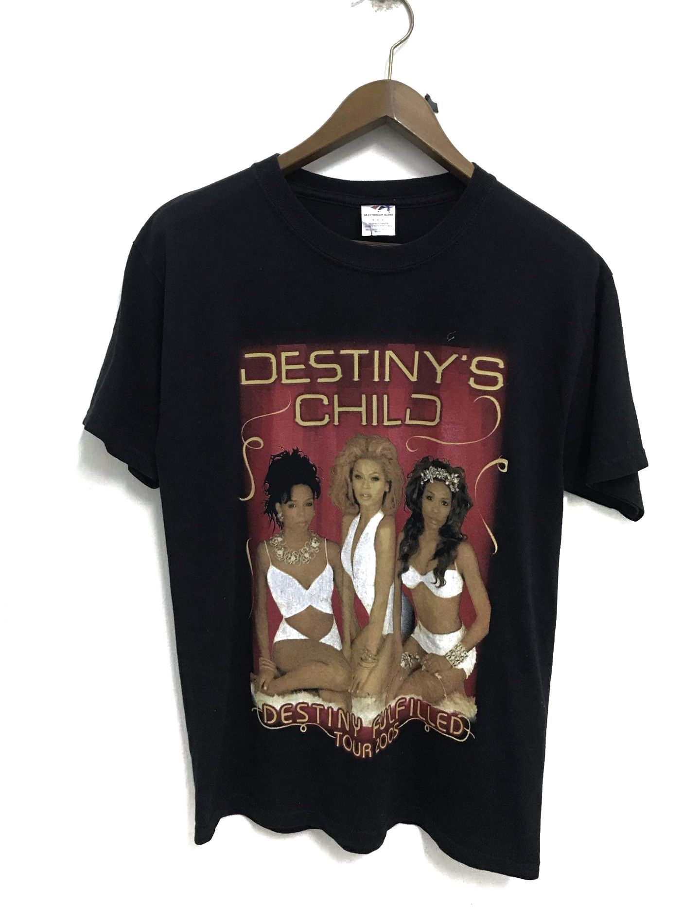 Band Tees - Destiny's Child Tour 2005 Tshirt Hip Hop Rap R&B - 1