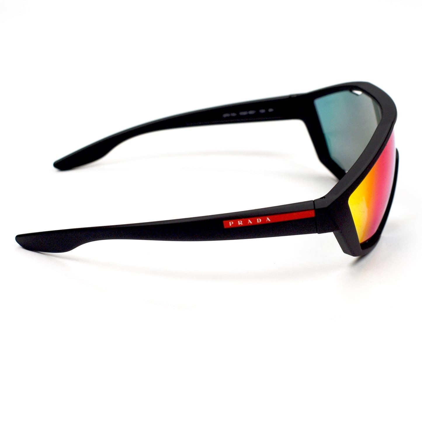 Prada PS 10US Sport Sunglasses Linea Rossa Black - 4