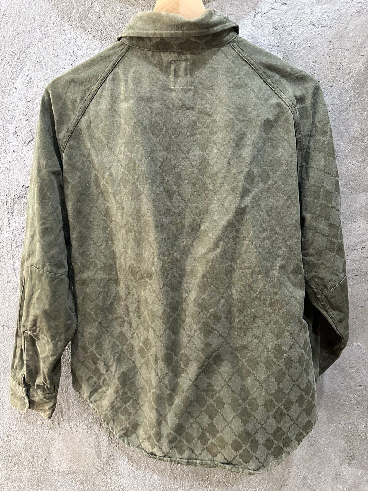 Yohji Yamamoto AAR Yohji Studio Rare Printed Army Shirt - 11