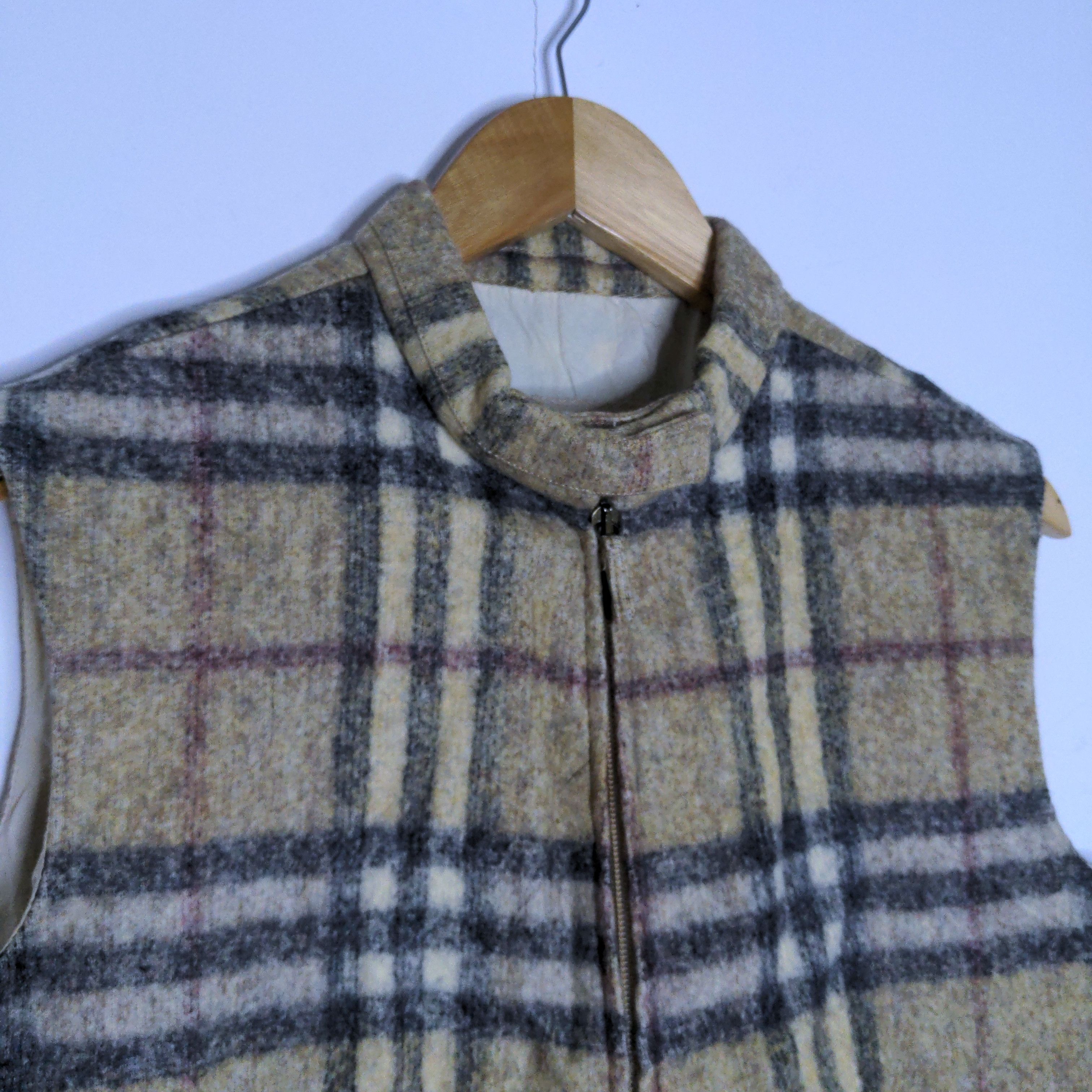 Burberry Prorsum House Check Womens Wool Vest - 3