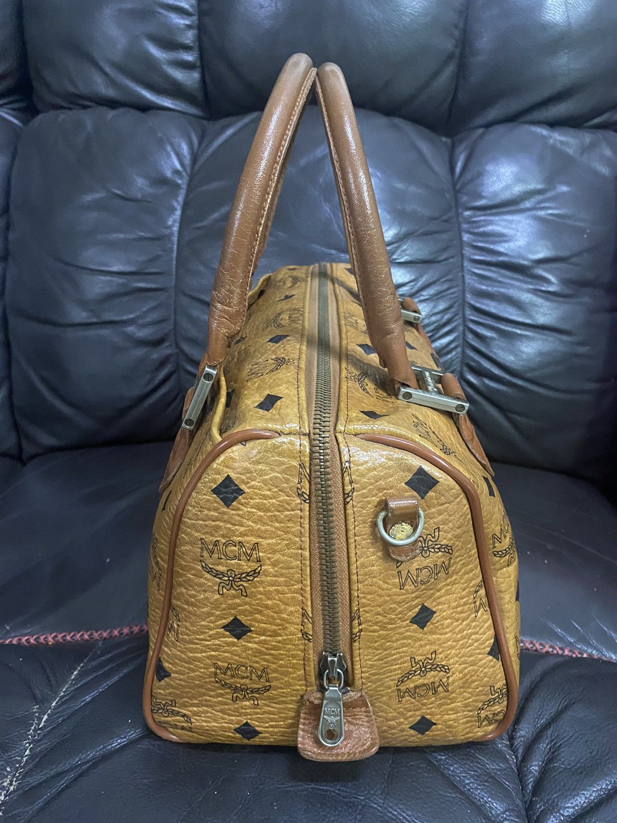 Authentic Vintage MCM Speedy 30 Handbag - 5