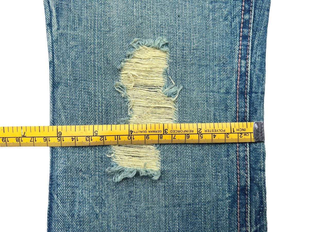 Hype - Japanese Brand Distressed Mudwash Flare Denim Jeans 28x30.5 - 14