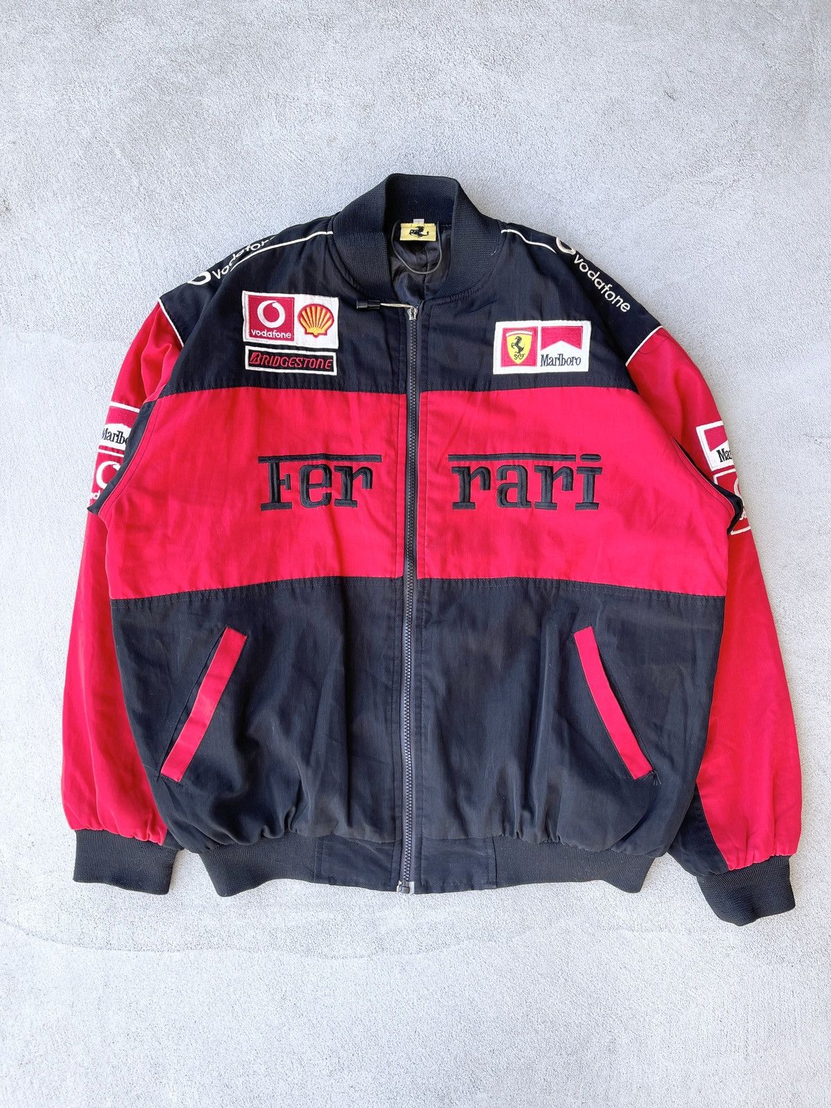 Vintage 2000s Ferrari Michael Schumacher F1 Racing Jacket - 1