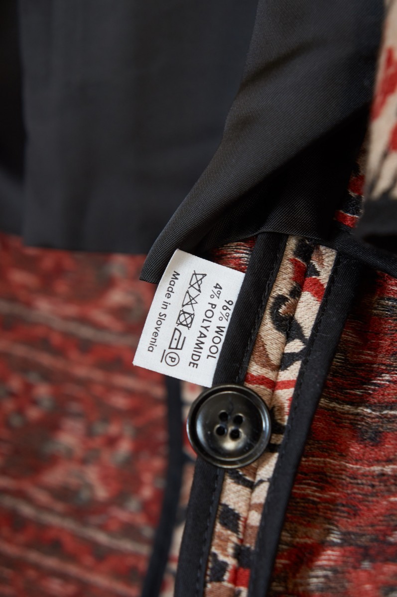 AW13 heavy wool floral jacket - 6
