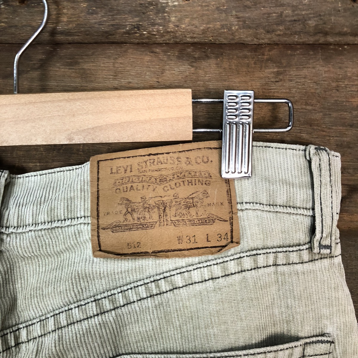 Vintage - Levis Grey Corduroy vintage Pants #4653 - 16