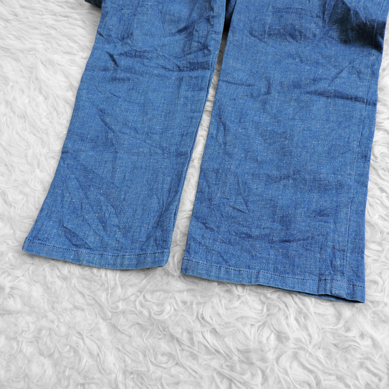 PURE INDIGO BLUE BLUE JAPAN LIGHTWEIGHT DENIM LONG PANTS - 12