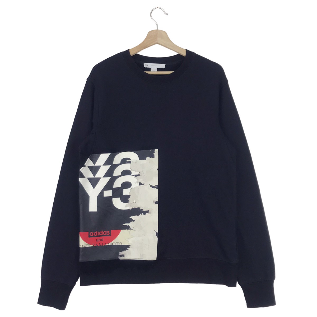 Yohji Yamamoto Y-3 Logo Print Sweatshirts - 2