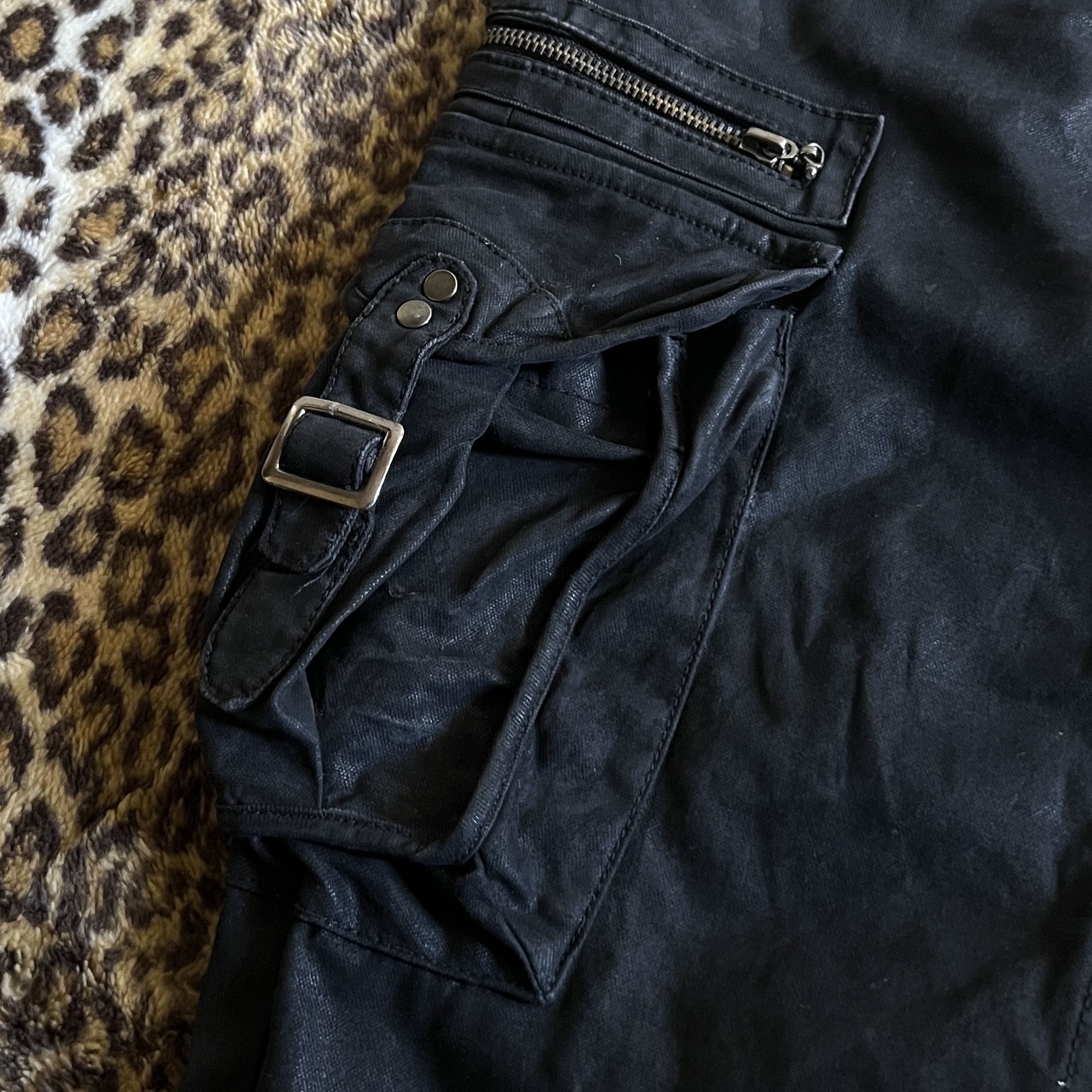 🔥Sold🔥Jack Rose Waxed Gas Mask Cargo Pants - 3