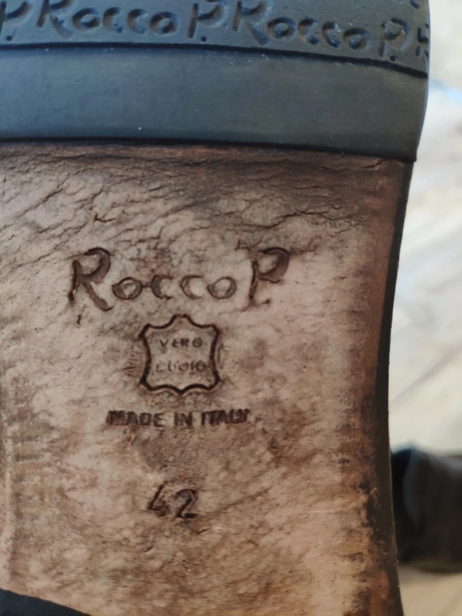 Rocco P. - Black calfskin loafers.Like Gucci or Berluti - 6