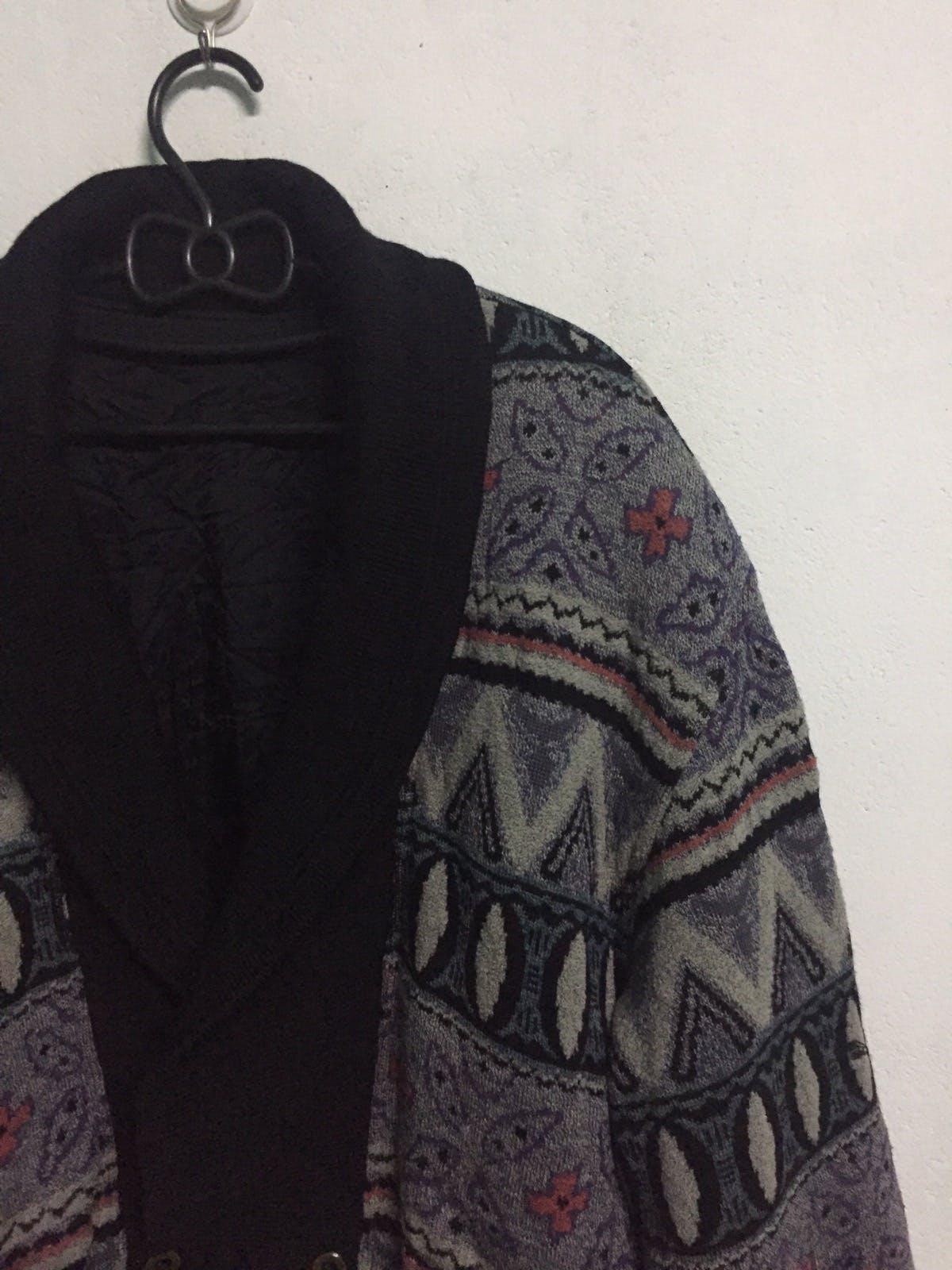 Balenciaga Sport CozyOverprint Knit Jacket Sweater Cardigan - 3