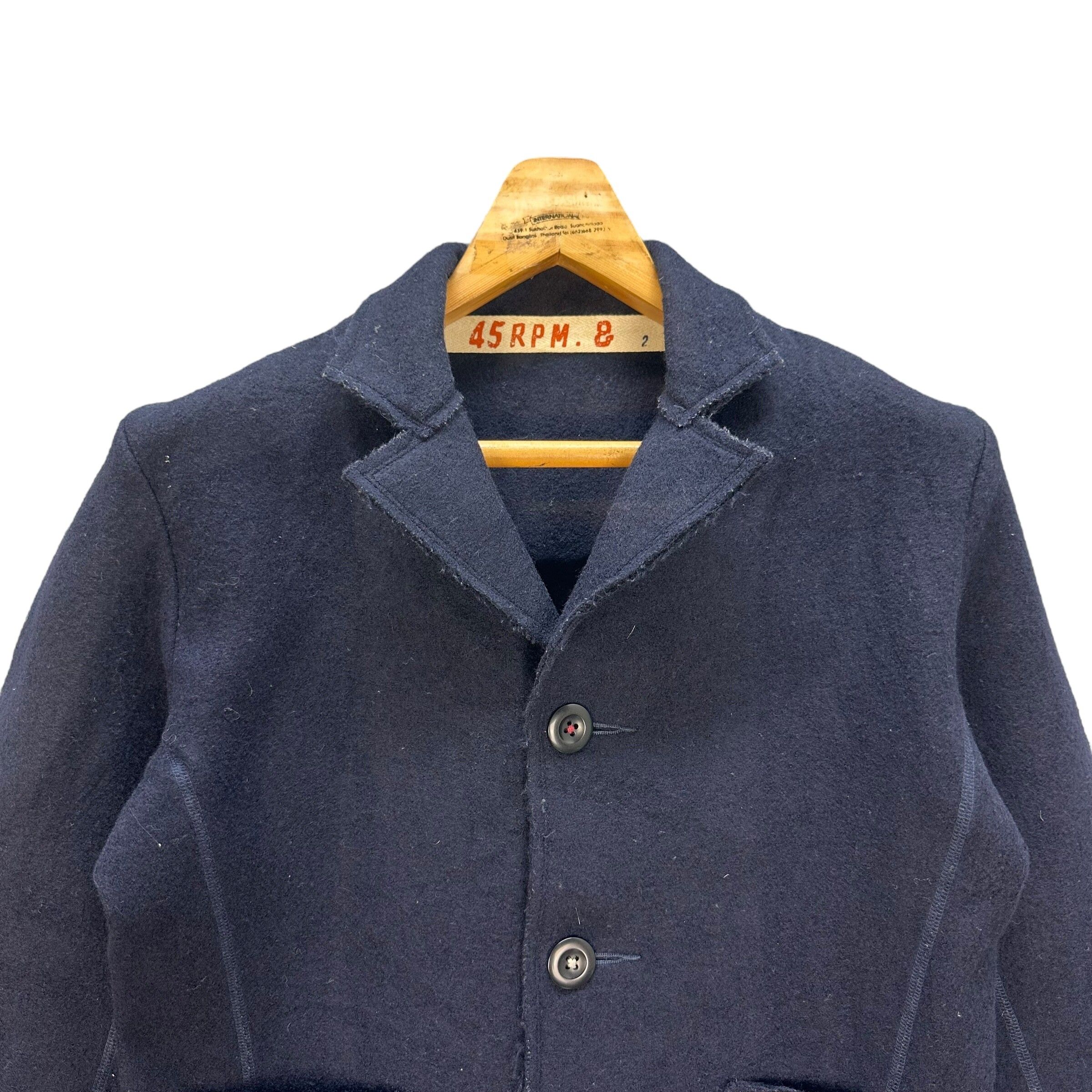 Vintage 45RPM Wool Jacket / Casual Jacket #8900-039 - 2