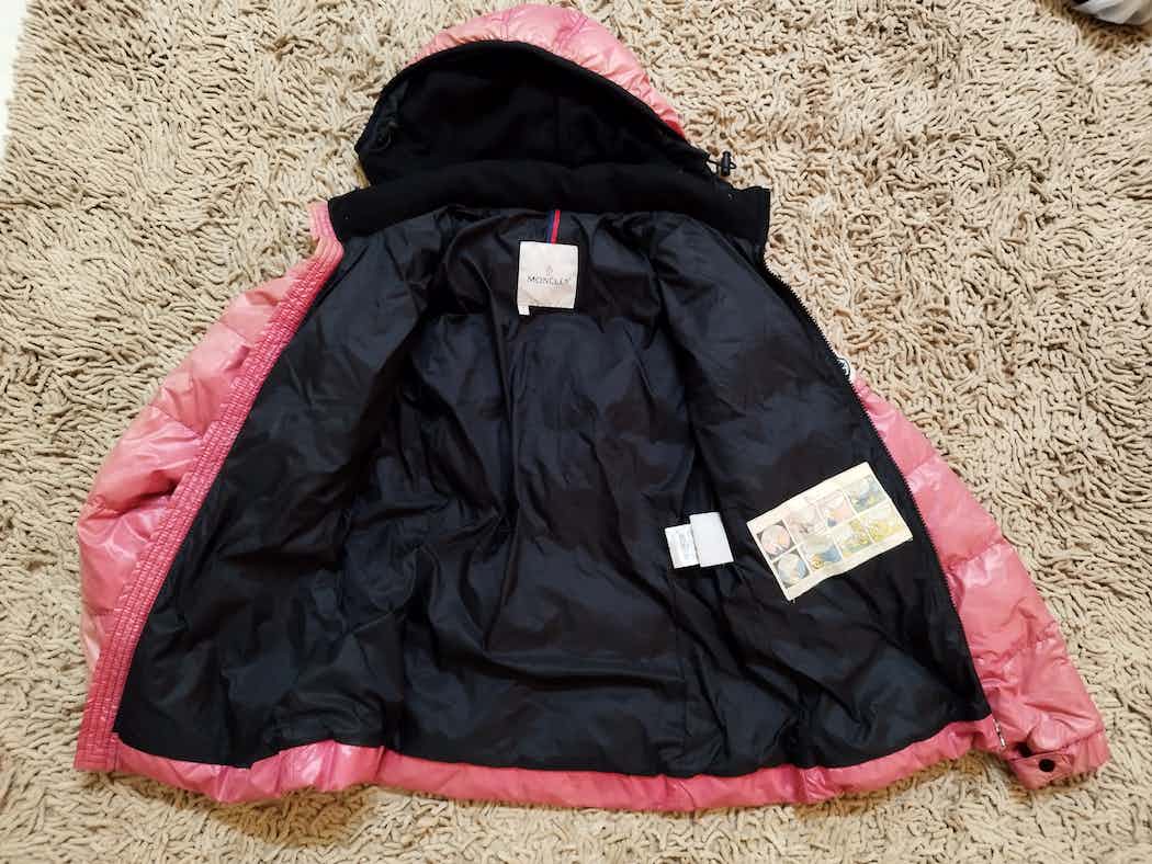 Moncler Puffer down jacket sun faded pink - 3