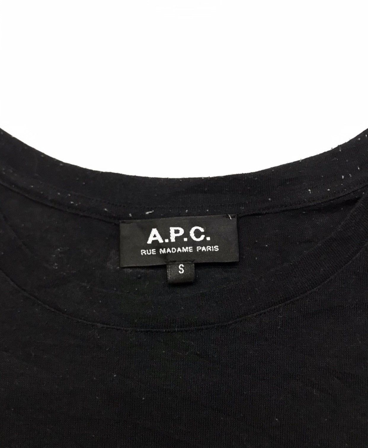 Vintage APC women Plain Tshirt - 2