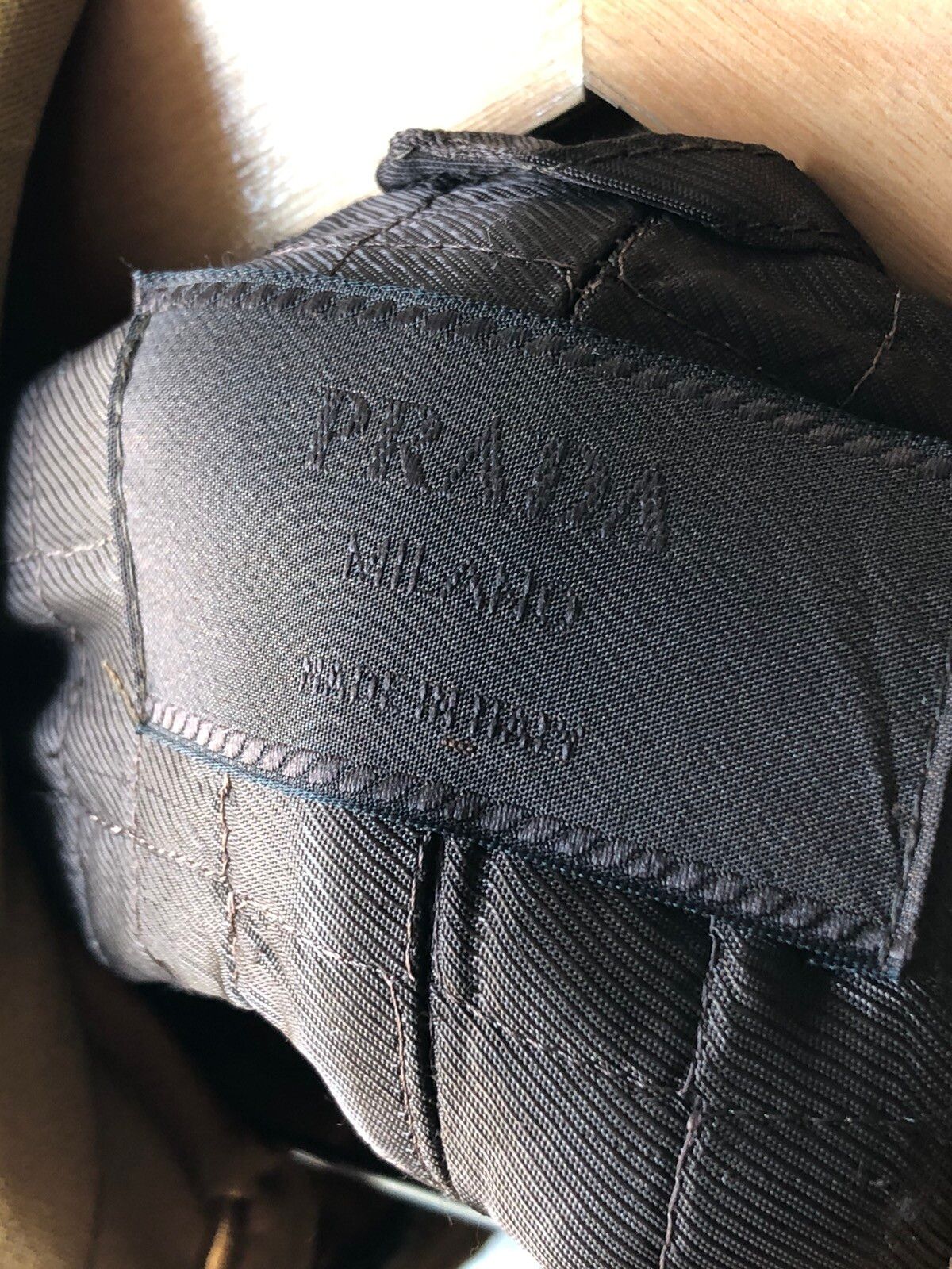Made In Italy Prada Zipper Riri Nylon Jacket Padded Design - 14