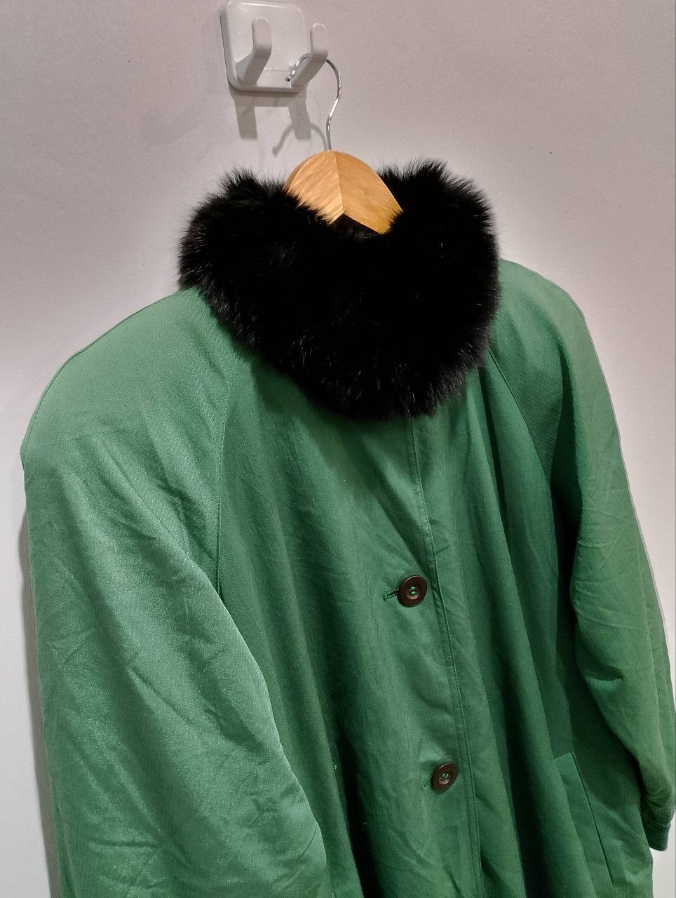 If Six Was Nine - FOND MOONBAT Japan Tuxedo Faux Fur Long Coat Jacket - 6