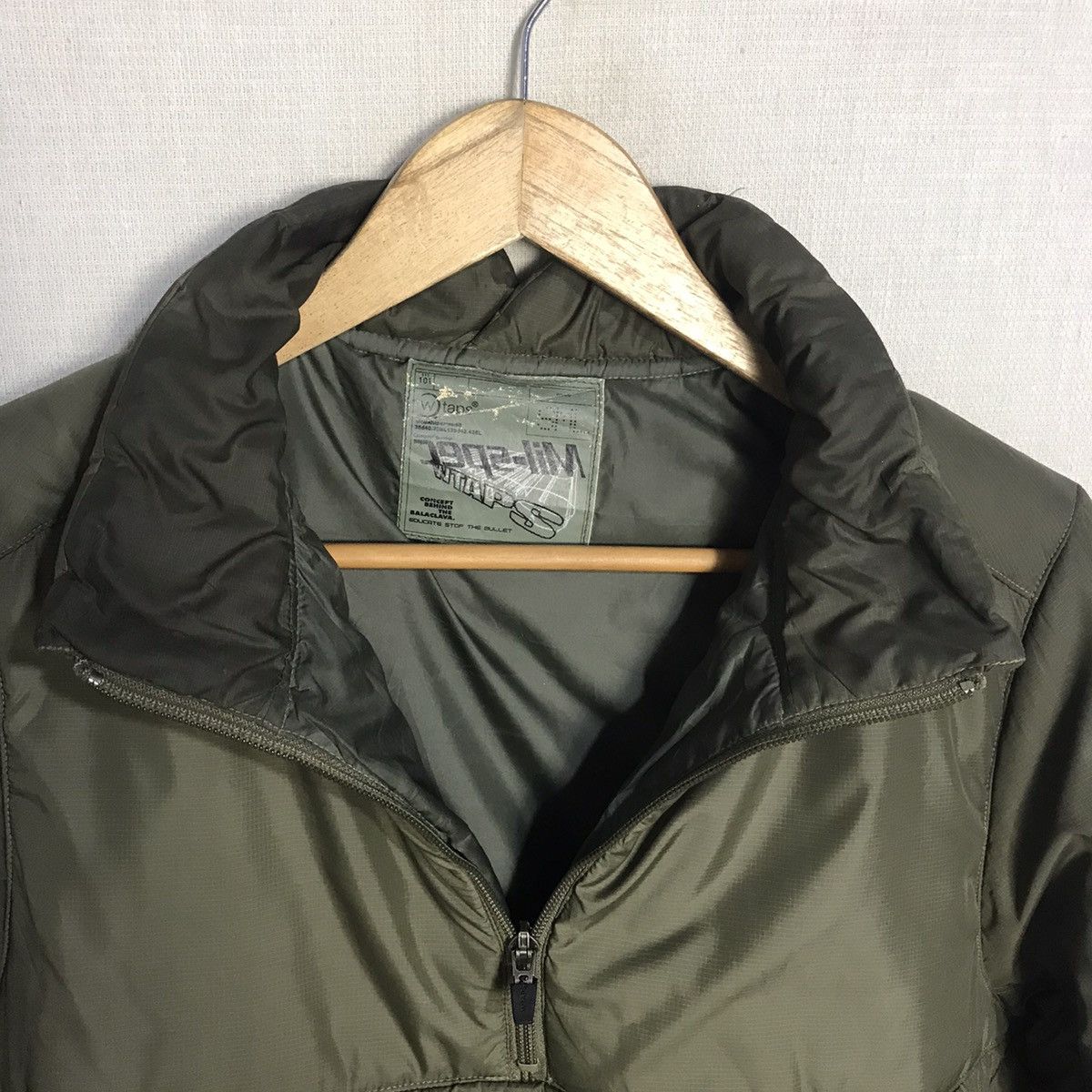 Army green Down puffer jacket - 3