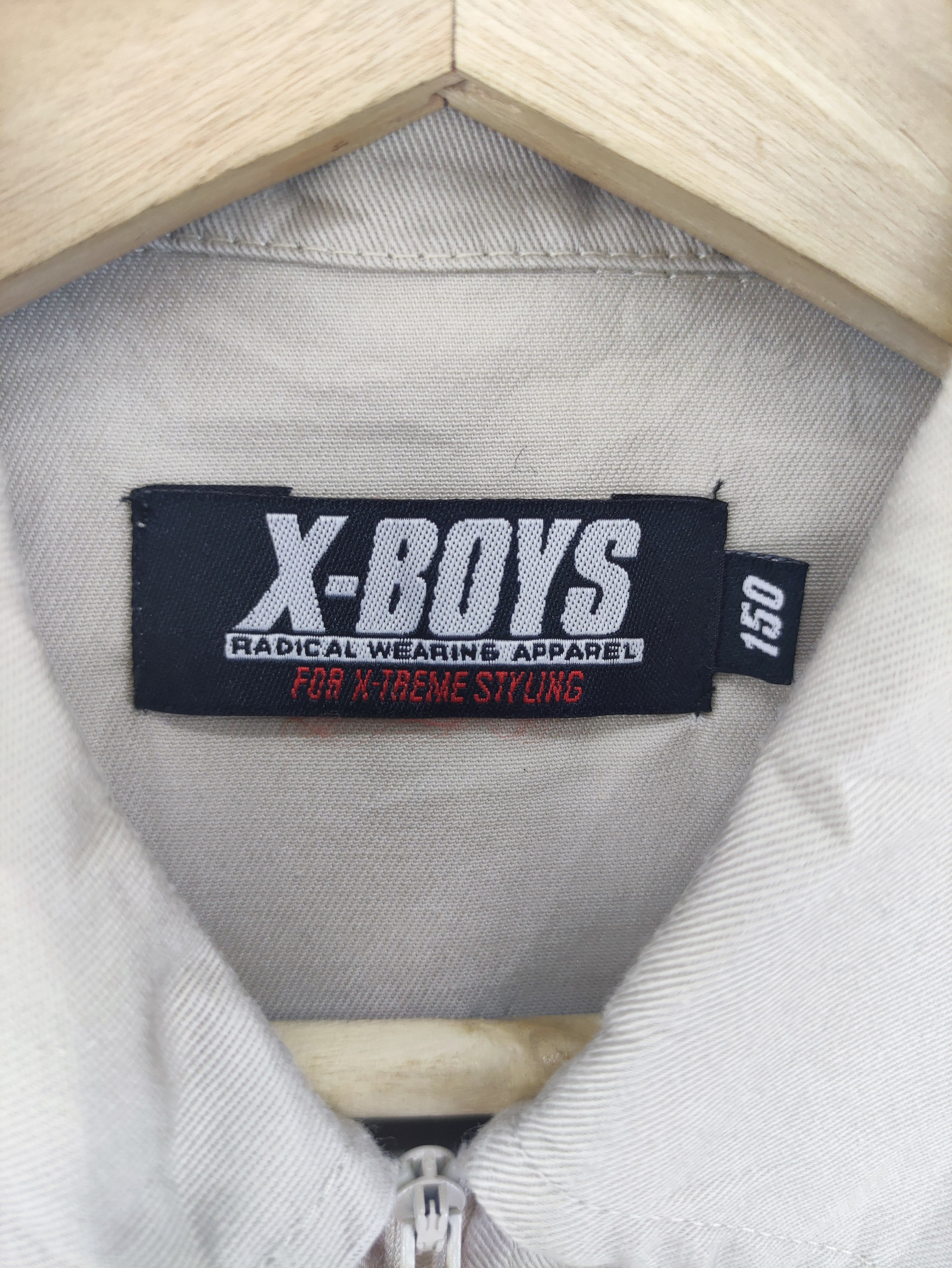 Vintage X-Boys Skate Short Sleeve Button Up - 4