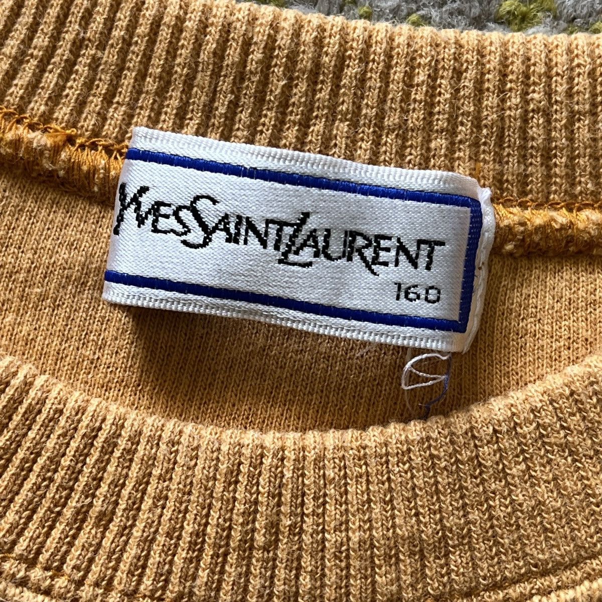 Sun Faded Vintage Yves Saint Laurent Sweater - 5