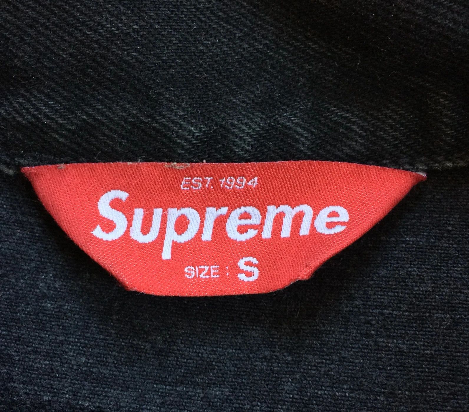 S/S 2014 Supreme x Playboy Denim Jacket size small - 6