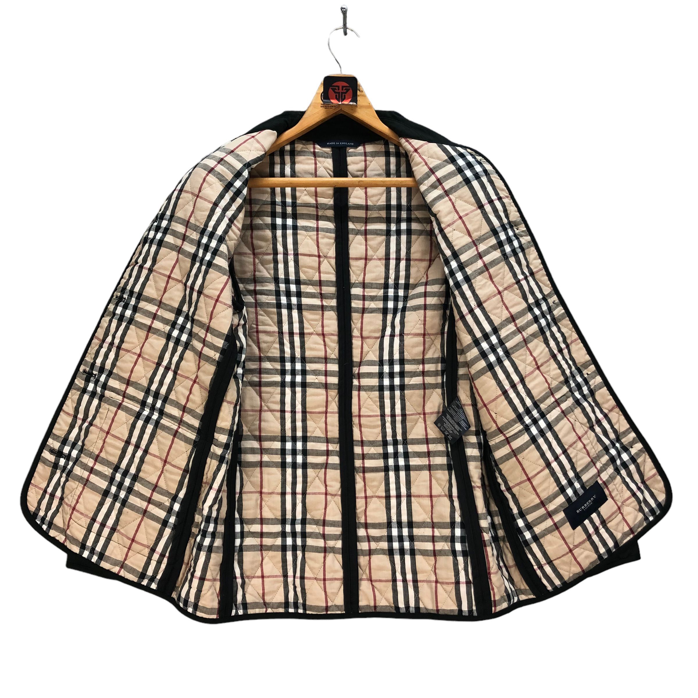 BURBERRY LONDON NOVA CHECK QUILTED JACKET #7238-120 - 6