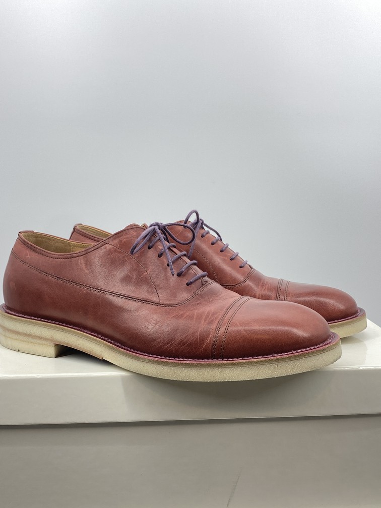 Leather Derby Crepe Sole - 4