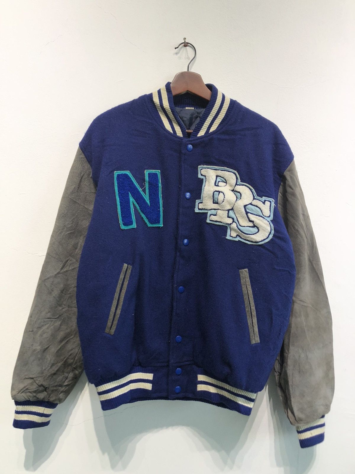 Vintage - Bear Racing Kart Team Varsity Jacket - 2