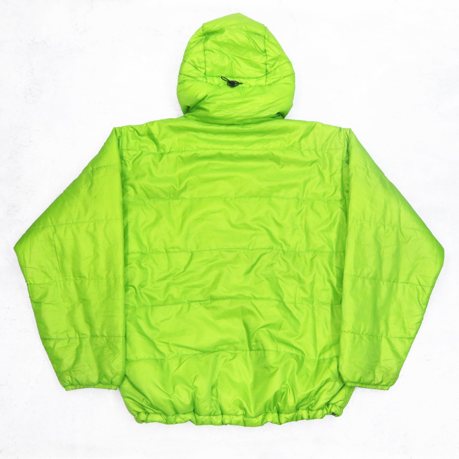 Vintage 90s PATAGONIA GEKKO GREEN Mini Logo Bomber Puffer Down Hooded Das Parka Jacket - 8