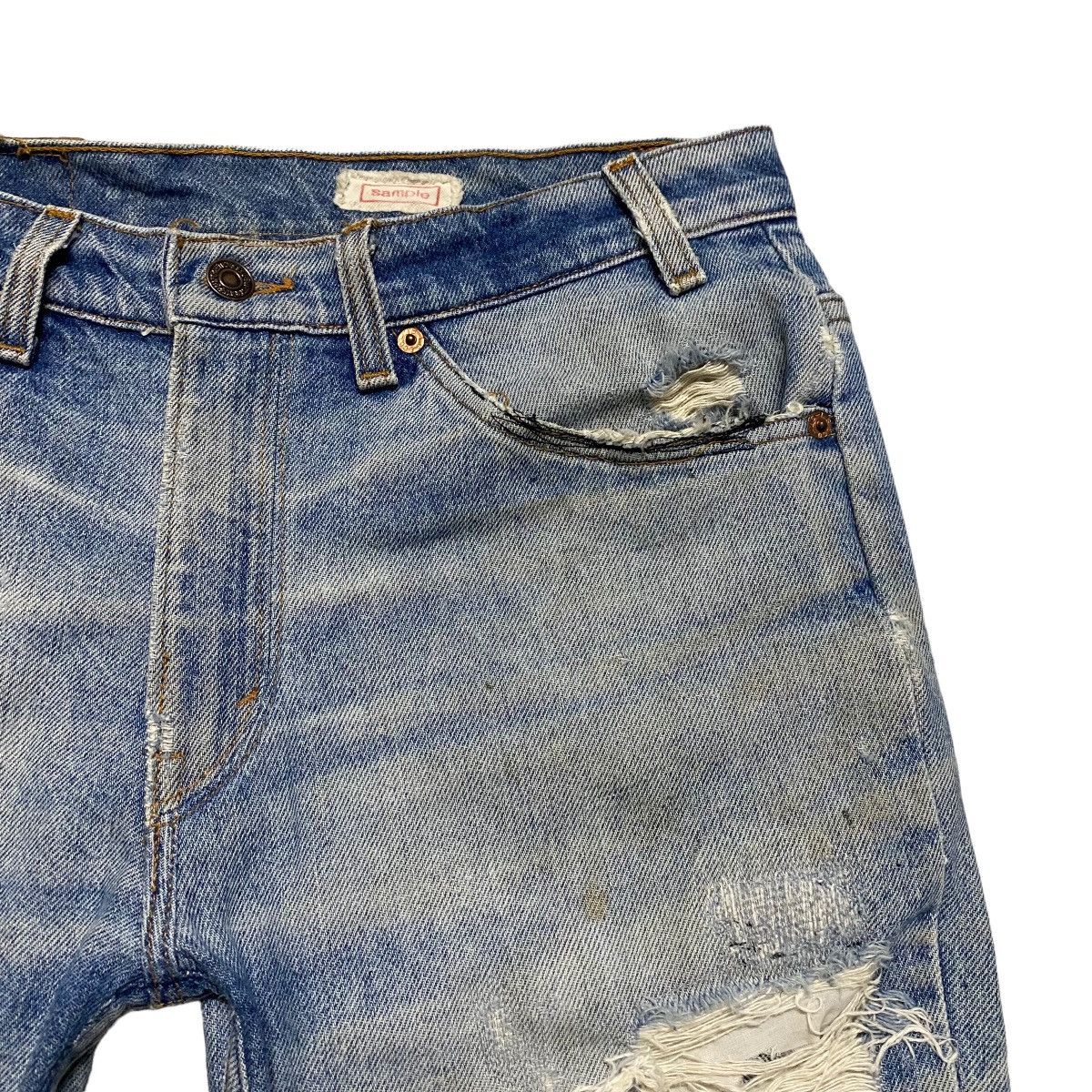 Levis Sample Thrashed Jeans Grunge Melvins - 5