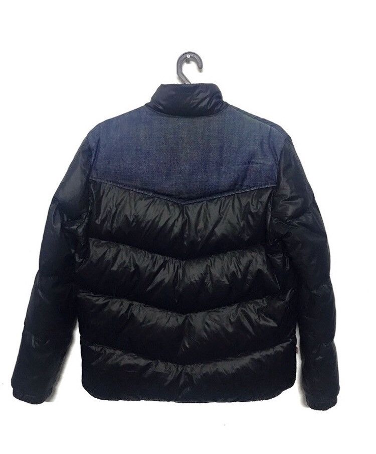 Levis down jacket mix denim material - 2