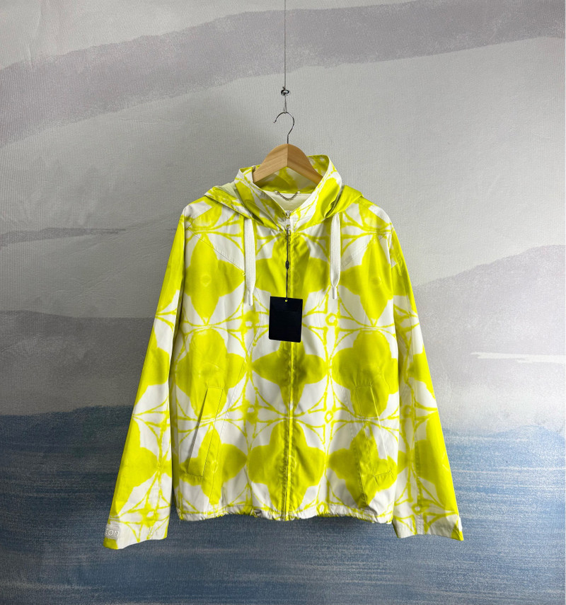 Louis Vuitton Yellow White Tie-Dye Windbreaker - 1