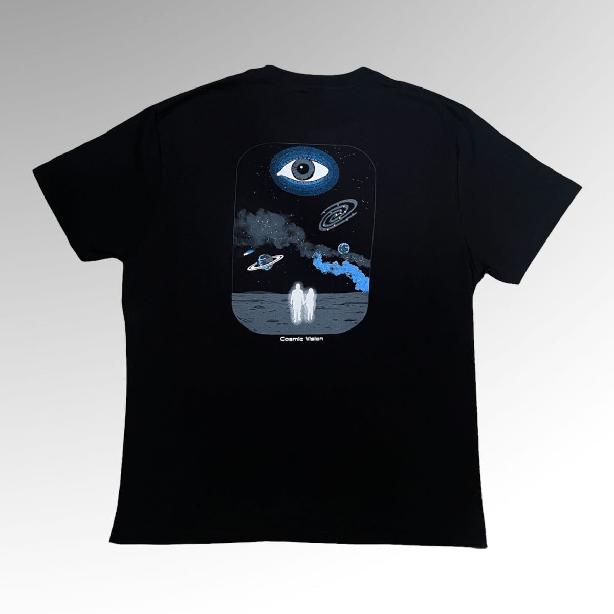 Streetwear - Retro Sci Fi Space Eye Graphic Tee - 2