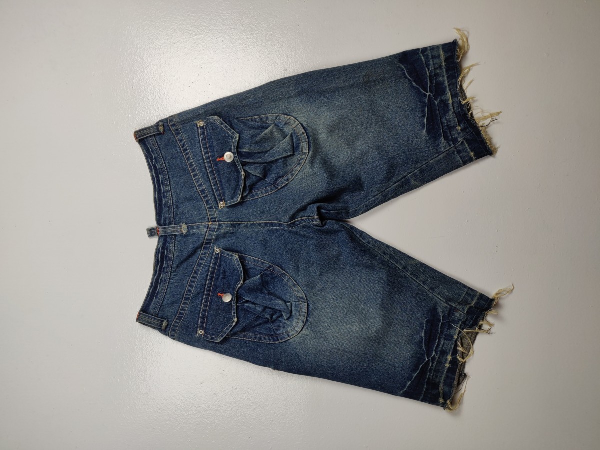 Japanese Brand - Stonehedge Japan Cropped Denim Pant Trouser - 5